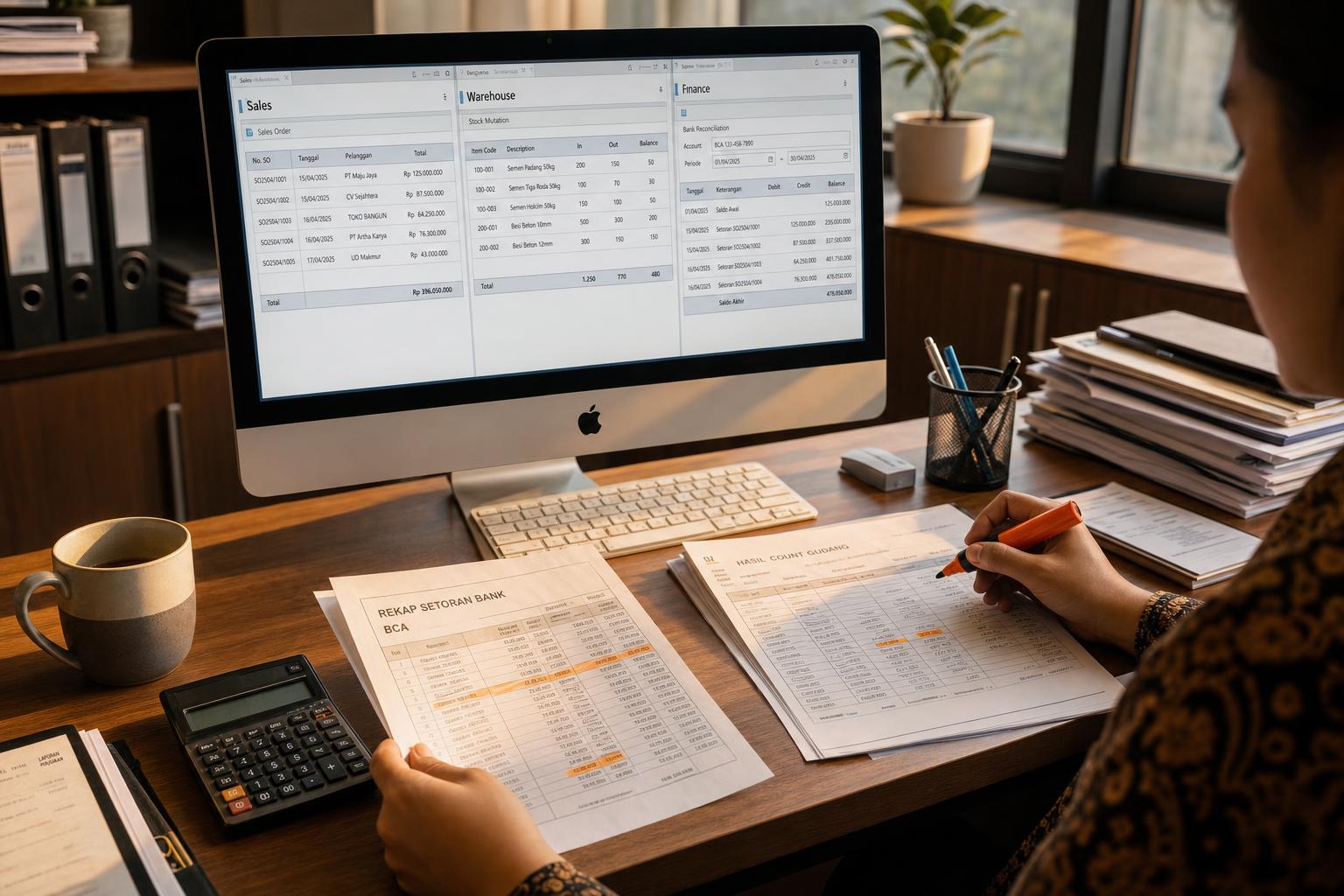 Data bisnis yang tersebar di beberapa sistem